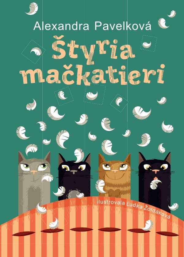 Obálka knihy Štyria mačkatieri